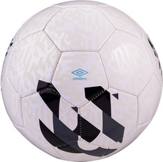 Мяч футбольный Umbro Veloce Supporter 20981U, №3, белый/темно-серый/черный/голубой