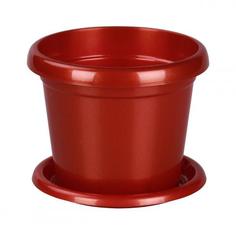 Горшок цв. 0,4л. (медный) М5107 Alternativa