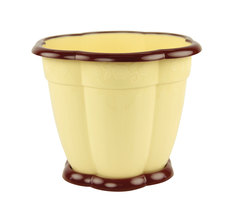 Горшок Восторг 3л М1231 св.желтый Alternativa
