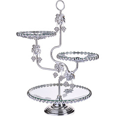 27972 Конфетница 3х ярус 37,5х30х52см LR (х6) Loraine