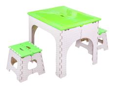 Набор детской мебели Альтернатива Плетенка стол+2 табурета М7119 Alternativa