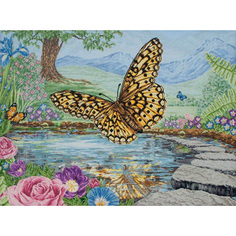 Набор для вышивания Anchor MAIA "3D бабочки" 45х60см, 5678000-01232