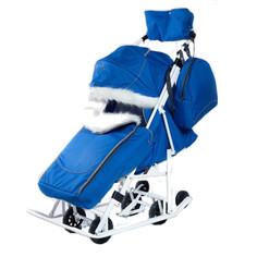 Санки-коляска Pikate Снеговик Василёк