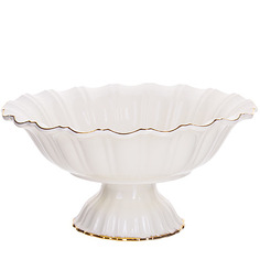Фруктовница на ножке ФАРФОР LR (х12) Loraine