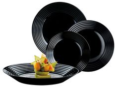 Сервиз столовый LUMINARC Harena Black 18пр.