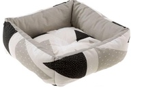 Лежак Ferplast Coccolo Mini для собак и кошек (36 х 36 х 12 см, Треугольники)