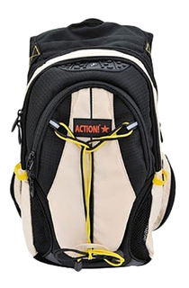 Рюкзак Action! бежевый/черный