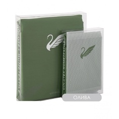 Пододеяльник из сатина "Олива" 1,5-спальныйколлекция Color of life Голдтекс