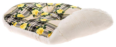 Лежак для животных Ferplast Relax F, с мехом, в ассортименте, 57 х 38 см