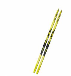 Беговые лыжи Fischer SPRINT CROWN YELLOW JR 2018/2019, 130 см