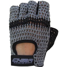 Перчатки для фитнеса мужские Chiba Athletes Choice, темно-серые, L INT