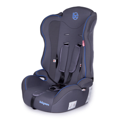 Автокресло Baby Care Upiter без вкладыша группа I/II/III, 9-36 кг, серо-синее