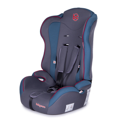 Автокресло Baby Care Upiter без вкладыша группа I/II/III, 9-36 кг, серо-голубое