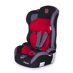Автокресло Baby Care Upiter Plus группа I/II/III, 9-36 кг, красно-черное
