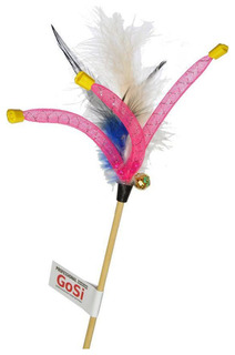 Игрушка для кошек Petto Перо и трубочки