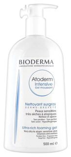 Гель-мусс для умывания Bioderma Atoderm Интенсив 500 мл