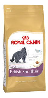 Сухой корм для кошек ROYAL CANIN British Shorthair, британская, домашняя птица, 4кг