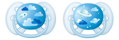 Силиконовая пустышка анатомическая Philips Avent SCF222/22