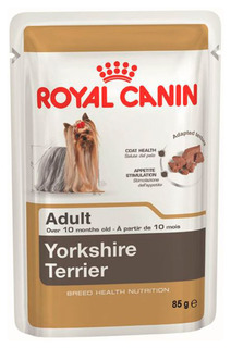 Влажный корм для собак ROYAL CANIN Yorkshire Terrier Adult, курица, 85г