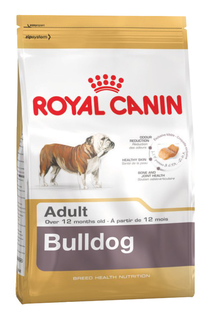 Сухой корм для собак ROYAL CANIN Bulldog Adult, птица, свинина, 12кг