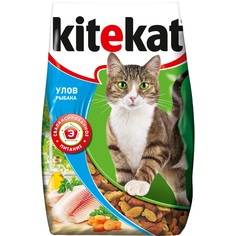 Сухой корм для кошек Kitekat, улов рыбака, 1,9кг