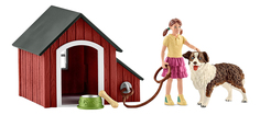 Schleich Игровой набор Schleich Мои первые животные на ферме Собачья будка 42376