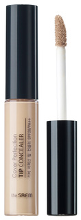 Консилер для лица the SAEM Cover Perfection Tip Concealer 01 Clear Beige 6,5 г