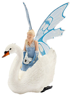 Фигурка персонажа Schleich Эльфийка Ларинья с лебедем 70518