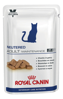 Влажный корм для кошек ROYAL CANIN Neutered Adult Maintenance, свинина, птица, 12шт, 100г