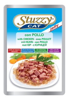 Влажный корм для кошек Stuzzy Cat, курица, 24шт, 100г