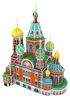 Пазлы CubicFun Worlds Great Architecture 3D Собор Воскресения Христова 124 элемента C206h
