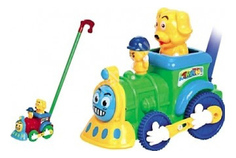 Каталка детская Рыжий Кот "Паровозик"