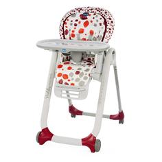 Стульчик для кормления Chicco Polly Progres 5 Cherry