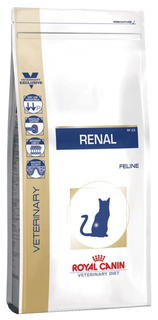 Сухой корм для кошек ROYAL CANIN Renal, при заболевании почек, птица, 0,5кг
