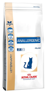 Сухой корм для кошек ROYAL CANIN Anallergenic, при пищевой аллергии, овощи, 2кг