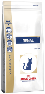 Сухой корм для кошек ROYAL CANIN Renal, при заболевании почек, птица, 2кг