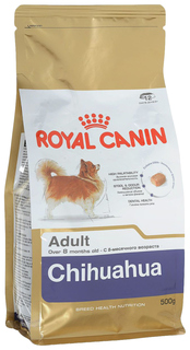 Сухой корм для собак ROYAL CANIN Chihuahua Adult, мясо, 0.5кг