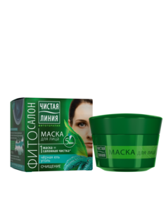 Маска для лица Чистая Линия Очищающая 45 мл