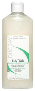 Шампунь Ducray Elution Shampooing Оздоравливающий для частого применения 400 мл