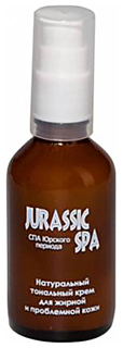 Натуральный тональный крем Jurassic Spa Для жирной кожи Бежевый 50 мл