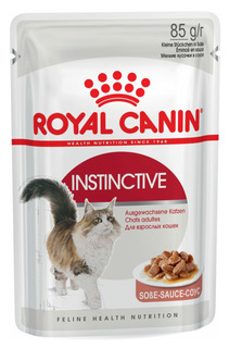 Влажный корм для кошек ROYAL CANIN Instinctive +7, мясо, 85г