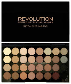 Тени для век Makeup Revolution Ultra 32 Shade Eyeshadow Palette Beyond Flawless 16 г