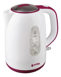 Чайник электрический Vitek VT-7006 White/Red