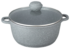 Кастрюля Bekker Silver Marble 4.3л