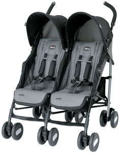 Коляска для двойни и погодок Chicco Echo Twin Coal