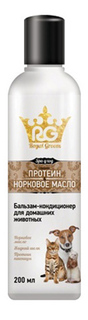 Royal Groom Бальзам-кондиционер Протеин и Норковое масло для животных, 200 мл