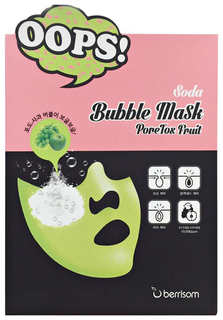Маска для лица berrisom Soda Bubble Mask PoreTox 18 мл