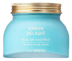 Скраб для тела The Saem Urban Delight Body Salt Scrub Wash с морской солью для тела 320 г