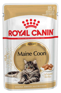 Влажный корм для кошек ROYAL CANIN Maine Coon, курица, 12шт, 85г