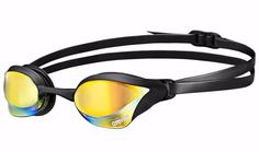 Очки для плавания Arena Cobra Core Mirror 1E492 черные/желтые (53)